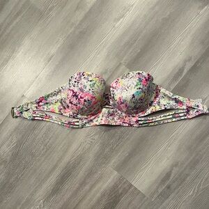Victoria's Secret Floral Bikini top 36D